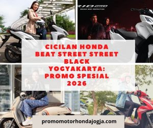 Cicilan Honda BeAT Street Street Black Yogyakarta: Promo Spesial 2026